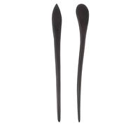 COSMEVIVI 2 palitos chinos de madera para el pelo, moños chinos, palillos japoneses, horquillas para el pelo para mujeres y niñas, accesorios hechos a mano.