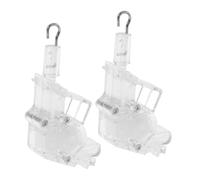 COSMEVIVI 2 Piezas Gancho para Persianas Enrollables con Mecanismo de Inclinación Control de Luz de Repuesto Duraderas para Instalación Rápida y Fácil Accesorio Compatible para Reparación y