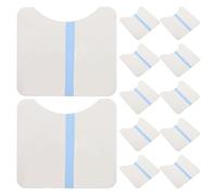 COSMEVIVI 20 cintas reafirmantes para piel suelta | Cinta invisible para muslos | Parche adhesivo transparente para piernas y muslos, 16 x 15 cm