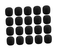 COSMEVIVI 40piezas Cubiertas De Esponja Para Micrófono Lavalier De Protección Parabrisas Para Grabación y Conferencias Reducción De Ruido Compatible Micrófonos De Solapa y Estudio