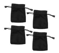 COSMEVIVI 4piezas Terciopelo Cordón para Joyería Bolsitas De Datos para Regalos Decoración De Fiesta