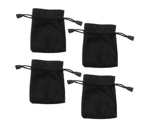 COSMEVIVI 4piezas Terciopelo Cordón para Joyería Bolsitas De Datos para Regalos Decoración De Fiesta