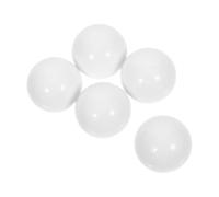 COSMEVIVI 5 Piezas Cuentas de Acrílico para Ruleta, Bolas Redondas Resistentes y Claras para Juego de Rueda Rusa en Fiestas y Casinos