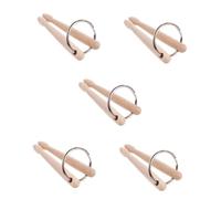 COSMEVIVI 5piezas De Diseño De Batería Accesorio Práctico Para Claves y Mochilas Para y Bateristas