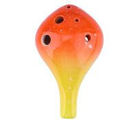 COSMEVIVI 6agujeros Ocarina De Cerámica De Flauta Musical Para Principiantes Estilo Botella