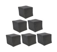 COSMEVIVI 6piezas Paneles Acústicos Cuadrados De Algodón Absorbente De Sonido Para Aislamiento y Reducción De Ruido Material Duradero y Resistente Deformaciones Para Hogar y Estudio