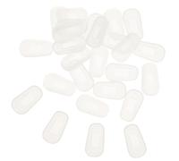COSMEVIVI Almohadillas Nasales de Silicona para Gafas Clip Ajustable Antideslizante para Reparación y Uso Diario en Actividades Cotidianas 12 Pares 0.70X0.39X0.39 Pulgadas