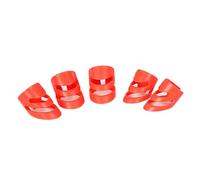 COSMEVIVI Anillos De Dedo Para Guitarra 5 Púas Inoxidable Simple Para Principiantes y