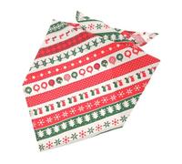 COSMEVIVI Bandana Navideña para Perros Pañuelo Triangular para Mascotas Accesorio Festivo para Navidad para Celebraciones y Cumpleaños