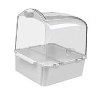 COSMEVIVI Bañera Colgante para Pájaros Cubeta Resistente para Baño de y Periquitos Limpieza y Refrescante Cuidado para Mascotas Pequeñas