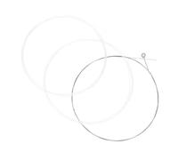 COSMEVIVI Cuerdas para Balalaika de Nylon Blanco 3 Piezas Tensión Moderada y Penetración Fuerte, Accesorios Ideales para Músicos y Reemplazos Duraderos