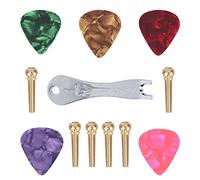 COSMEVIVI Extractores De Clavijas Para Puente Accesorios Para Clavijas De Extremo De Guitarra Herramienta De Reparación Para Puente De Guitarra Duraderos Para Selecciones De