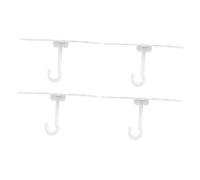 COSMEVIVI Ganchos Adhesivos para Mosquitera Soporte de Techo para Cunas y Camas Instalación y Uso Material de Accesorios para Mosquiteras