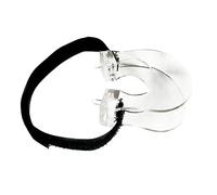 COSMEVIVI Guía Correctora Para Enderezar El Bastón De Violín 1/2 Transparente Herramienta Para Alinear Bastón De Violín Colimador Para Práctica y Entrenamiento Para Principiantes