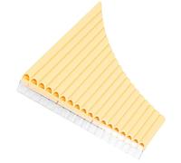 COSMEVIVI Kit De 16 Flautas De Pan Para Principiantes Instrumento Musical En Clave C Libro De Música Para Estudiantes De Flauta De Pan