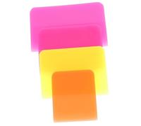 COSMEVIVI Kit De Escobilla De Goma Para Película De Pintura Automotriz 4 Raspadores Herramienta De Tpu Para Envolver Vinilo De Automóviles Y Tintar Ventanas