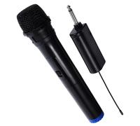 COSMEVIVI Micrófono Inalámbrico Portátil De Mano Receptor Micrófono para Cantar Karaoke Eventos Al Aire Inalámbrico