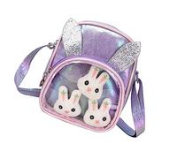 COSMEVIVI Mochila Infantil De Diseño Chic Brillos Bandolera De Hombro para Niño Niña para Escuela y Viajes Al Aire
