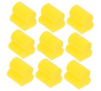 COSMEVIVI Parachoques de Silicona para Trombón Tenor y Barítono, 20 Piezas, 4 Mm, Color Amarillo, Accesorio de Silenciador para Práctica Musical y Reducción de Ruido en Instrumentos