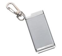 COSMEVIVI Portable Ashtray With Keychain Fireproof And Compact Ash Receptacle For Outdoor Travel Lightweight Pocket Ash Collector Clean Smoking Habits Finish For Camping And Hiking