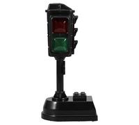 COSMEVIVI Semáforo de Juguete: Modelo de semáforo en Miniatura para niños - Lámpara educativa con Efectos de Sonido simulados para Juegos de rol y escenarios de Aprendizaje interactivos