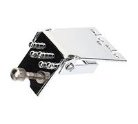 COSMEVIVI String Banjo Tailpiece De Cromado Accesorio Duradero y Fácil De Instalar Para Banjos Repuesto Para Músicos y Luthiers