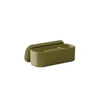 COSMIC ALIFE Caja Organizadora de Mesa Fabricada en ABS con Diseño Minimalista y Funcional Caja de Almacenaje de Encimera o para la Guía Alife de Color Pale Green