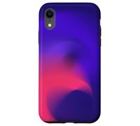 Cosmic Aura Case - Deep Violet and Magenta Energy Flow Carcasa para iPhone XR