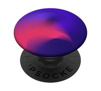 Cosmic Aura Case - Deep Violet and Magenta Energy Flow PopSockets PopGrip Adhesivo