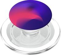 Cosmic Aura Case - Deep Violet and Magenta Energy Flow PopSockets PopGrip para MagSafe