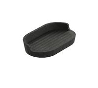 Cosmic Avenir Jabonera para Baño o Cocina de Diseño Contemporáneo y Rectangular Fabricada en Plástico Reciclado. Soporte para Pastillas de Jabón. Accesorio para Lavabo de Color Negro Natur
