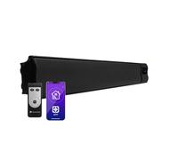 Cosmic Beam Smart 2400W Radiador Infrarrojo de Pared Negro