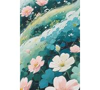 Cosmic Bloom - A Guided Journal of Days: 150 Cream Pages with Date & Day | Ethereal Floral Space Design | Perfect for Mindful Writing & Daily Reflection