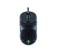 Cosmic Byte Kilonova 3325IC RGB - Ratón para Juegos con Cable con Sensor Pixart 3325, Ultraligero, 73 Gramos, Pesos Ajustables, Cable de paracaídas, Cubierta Superior reemplazable y Botones Laterales