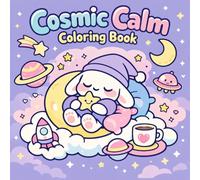 Cosmic Calm Coloring Book for Adults and Teens: Cute and Cozy Space Designs for Stress Relief, Relaxing Galaxy and Star Coloring Pages for Mindfulness ... Life Relaxing Coloring Books Collection)