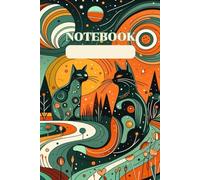 Cosmic Cat Dreams Notebook: 120-Page Lined Journal | 6 x 9 inches | Galaxy Cat Design for Writing, Ideas, and Reflections