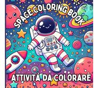Cosmic Coloring Adventures!: A Bilingual Journey Through Space