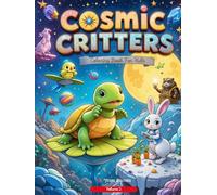 Cosmic Critters Vol. 2: Whimsical Worlds & Wacky Wonders - 50 Funny Space Coloring Pages with Zebras, Penguins, Cats and Frogs| Ages 4-10 | Coloring ... Critters: Adventures in the Animal Galaxy)