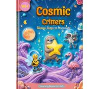 Cosmic Critters Vol. 4: Motion, Magic & Moonlight Adventures - 50 Coloring Pages for Kids Ages 4-10 | Space Coloring Book with Skating Bees, Balloon ... Critters: Adventures in the Animal Galaxy)
