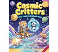 Cosmic Critters Vol. 6: Final Frontiers & Galactic Heroes - 50 Coloring Pages for Kids Ages 4-10 | Space Coloring Book with Tigers on Jetboards, ... Critters: Adventures in the Animal Galaxy)
