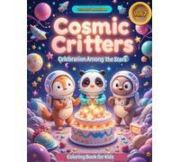 Cosmic Critters Vol. 7: Celebration Among the Stars - 50 Animal Astronaut Coloring Pages for Kids Ages 4-10 | Cosmic Coloring Fun with Cute Space ... Critters: Adventures in the Animal Galaxy)
