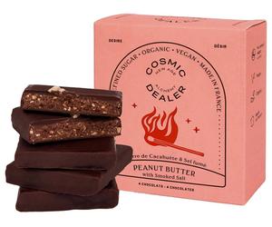 Cosmic Dealer - Peanut Butter & Smoked Salt nut butter chocolate box - Aperitivos saludables 4 St.