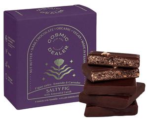 Cosmic Dealer - Salty Fig & Grilled Almond nut butter chocolate box - Aperitivos saludables 4 St.