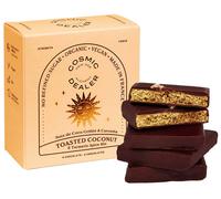 Cosmic Dealer - Toasted Coconut & Tumeric nut butter chocolate box - Aperitivos saludables 4 St.