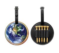 Cosmic Earth - Bolsa de almacenamiento multifuncional para camisetas de golf, material de poliuretano duradero