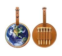 Cosmic Earth - Bolsa de almacenamiento multifuncional para camisetas de golf, material de poliuretano duradero