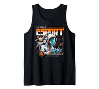 Cosmic Esport Alien Gamer Desde el Espacio Exterior a los reinos virtuales Camiseta sin Mangas