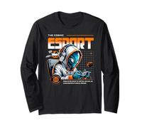 Cosmic Esport Alien Gamer Desde el Espacio Exterior a los reinos virtuales Manga Larga