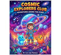COSMIC EXPLORERS CLUB: Adventures Among the Stars: 35 Magical Outer Space Coloring Pages for Kids Ages 4-10