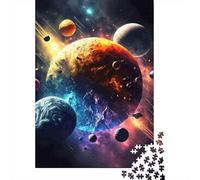 Cosmic Explosion Rompecabezas Planetary Space 1000 Piezas Papel Reciclado para Mujeres, Regalos para Hombres Rompecabezas Extremadamente Difícil Y Desafiante 38x26cm/1000pcs